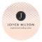 Luxe Monogram Rose Gold Stickers