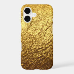 Luxe Or Rich Elegant Metallic foncé Crinkle