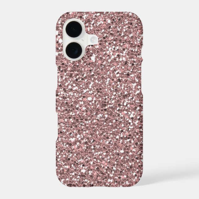 Luxe Pink Glitter Texture (Back)