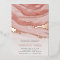 Luxe Pink Marble Graduation Party