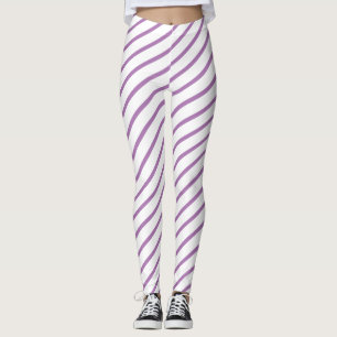 Luxe Purple Top Qualité Linge Leggings