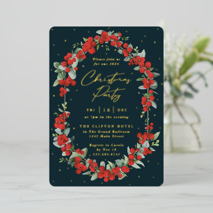 Luxe Red Berry + Eucalyptus Christmas Party