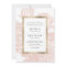 Luxe rose blush gold vintage botanical wedding