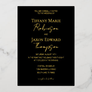 Luxe Royal Purple and Gold Elegance Wedding