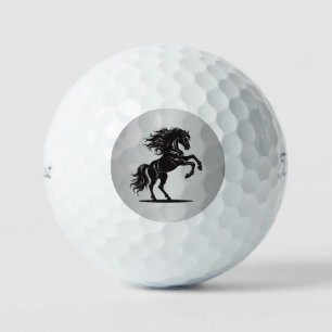 Luxe Silver Horseback Golf Balls
