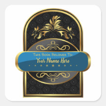 LUXE | This Book Belongs To (Customized Bookplate)