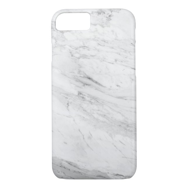 Luxe White Marble Case-Mate iPhone Case (Back)