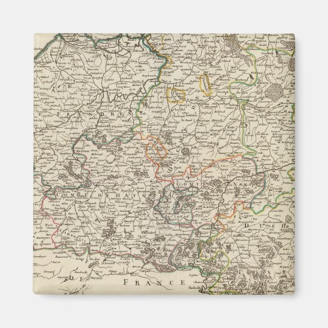 Luxembourg, Belgium Magnet (Front)