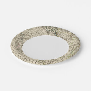 Luxembourg, Belgium Paper Plate