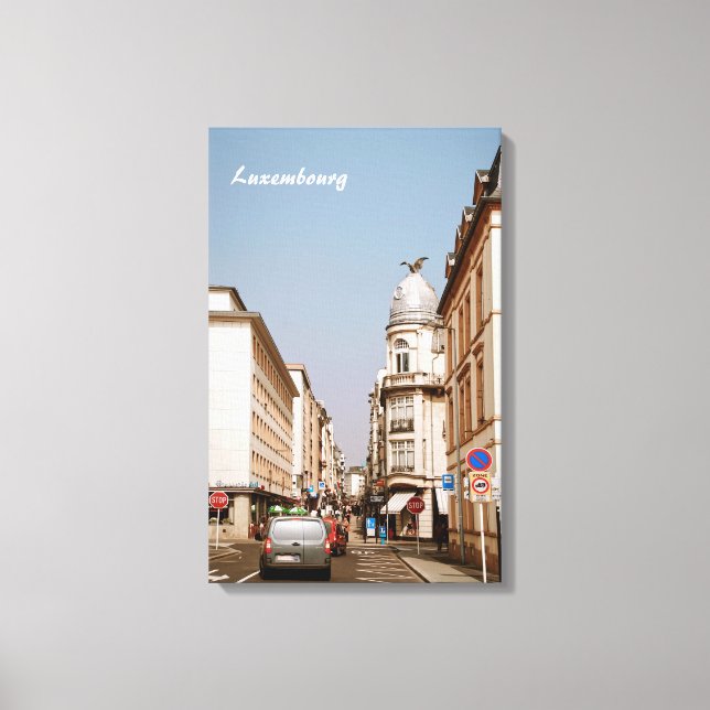 Luxembourg Canvas Print (Front)