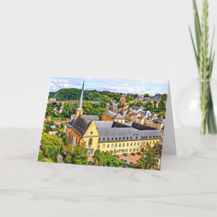 Luxembourg Carte photo Cityscape