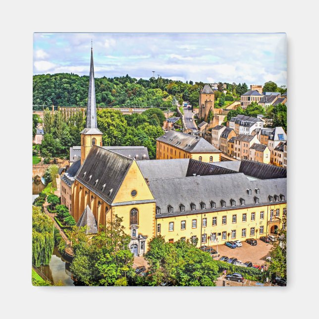 Luxembourg city magnet (Front)