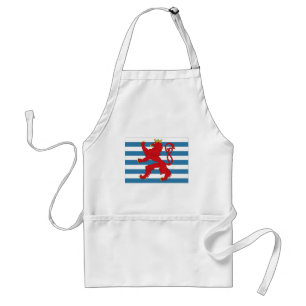Luxembourg Civil Ensign Standard Apron