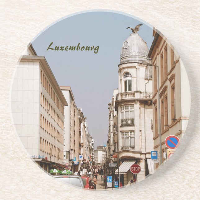 Luxembourg Coaster (Front)