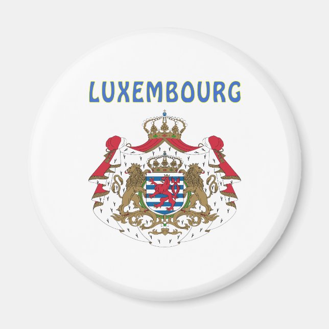 LUXEMBOURG Coat Of Arms Magnet (Front)