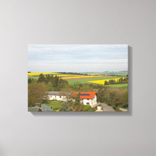 Luxembourg countryside canvas print
