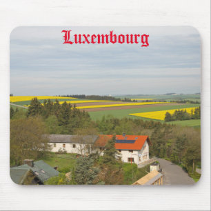 Luxembourg countryside mouse pad