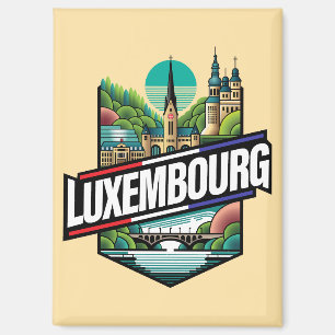 Luxembourg Europe Magnet