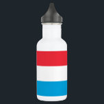 Luxembourg Flag 532 Ml Water Bottle<br><div class="desc">Patriotic flag of Luxembourg.</div>