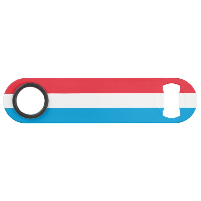 Luxembourg Flag Bar Key (Front (Horizontal))
