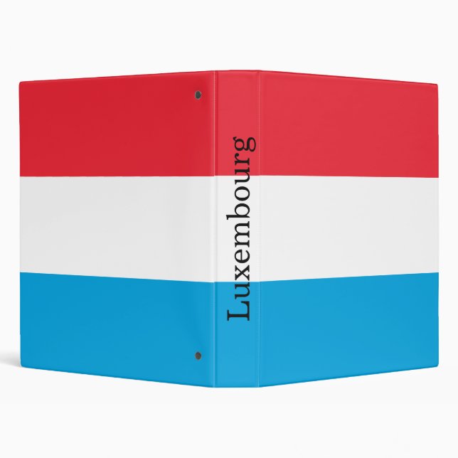 Luxembourg Flag Binder (Background)