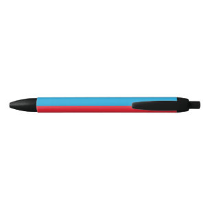 Luxembourg Flag Black Ink Pen