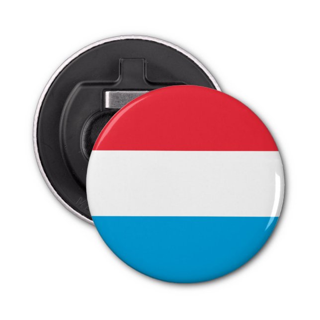 Luxembourg Flag Bottle Opener (Front)