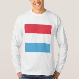 Luxembourg Flag Emblem T-Shirt