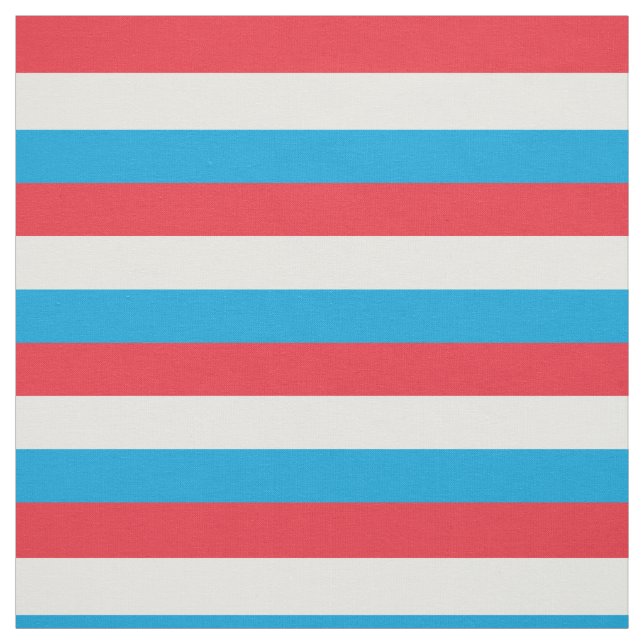 Luxembourg Flag Fabric (Swatch)