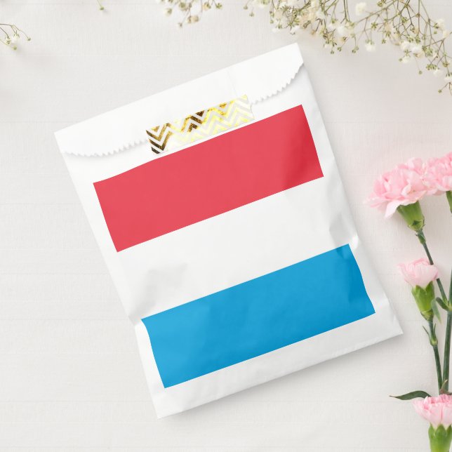 Luxembourg flag favour bag (Sealed)