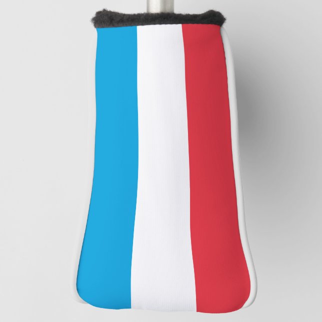 Luxembourg Flag Golf Head Cover (Rotate 90)
