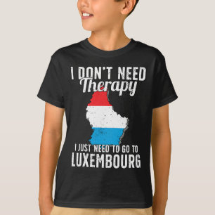 Luxembourg Flag I Vacation Luxembourg T-Shirt
