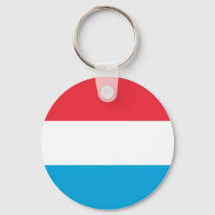 Luxembourg Flag Keychain