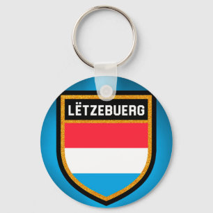 Luxembourg Flag Keychain