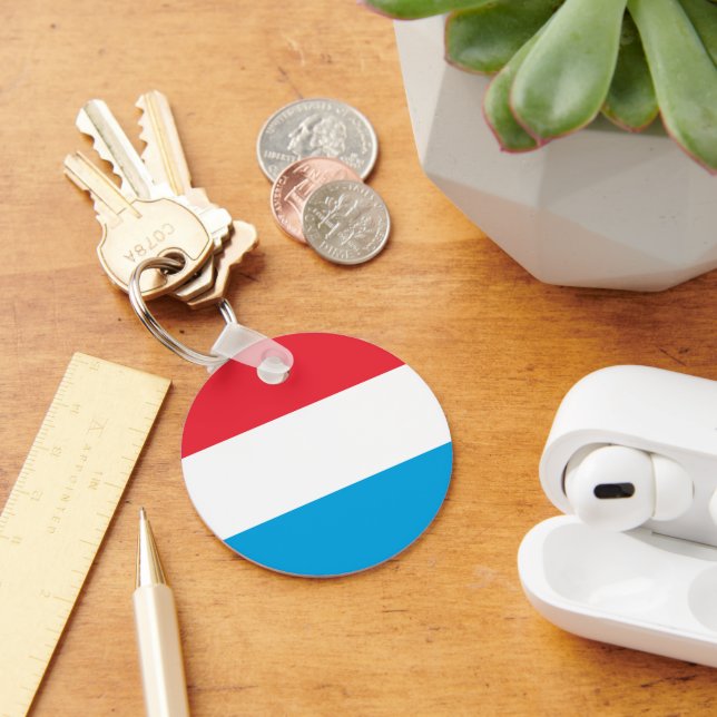 Luxembourg flag keychain (Desk)
