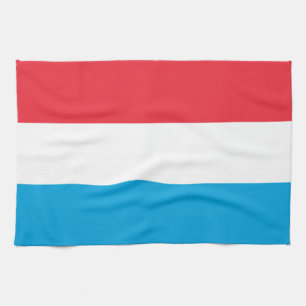 Luxembourg Flag Kitchen Towel