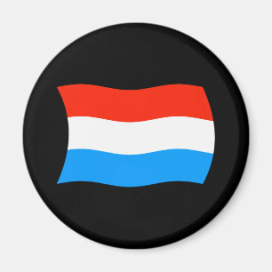 Luxembourg Flag Magnet