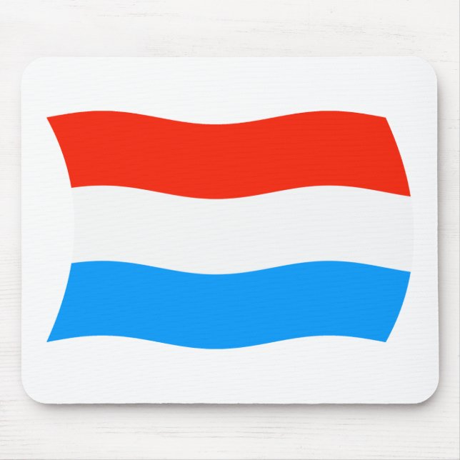 Luxembourg Flag Mousepad (Front)