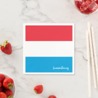 Luxembourg & Flag party fashion /sport fans