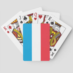 Luxembourg Flag Playing Cards