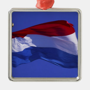 Luxembourg flag RF) Metal Ornament