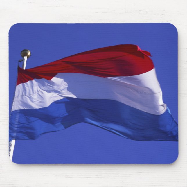 Luxembourg flag RF) Mouse Pad (Front)