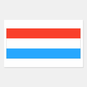 Luxembourg Flag Sticker
