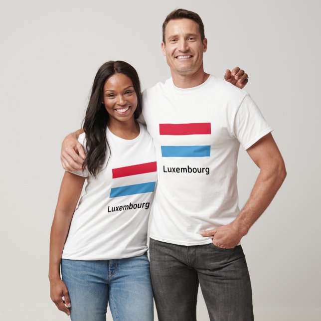 Luxembourg Flag T-Shirt (Unisex)