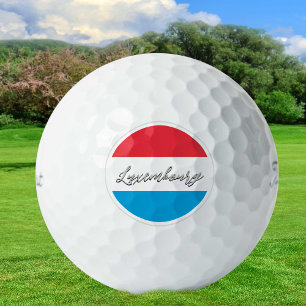 Luxembourg Golf Balls, Flag Golfers / Patriots Balls
