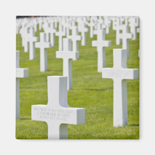 Luxembourg, Hamm. US Military Cemetery Magnet