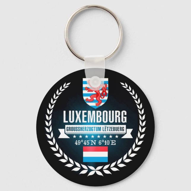 Luxembourg Keychain (Front)