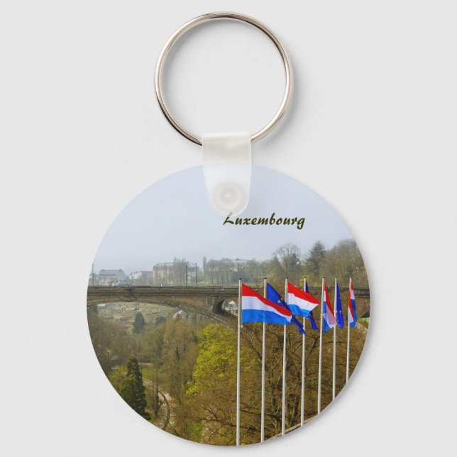 Luxembourg Keychain (Front)