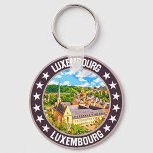 Luxembourg keychain