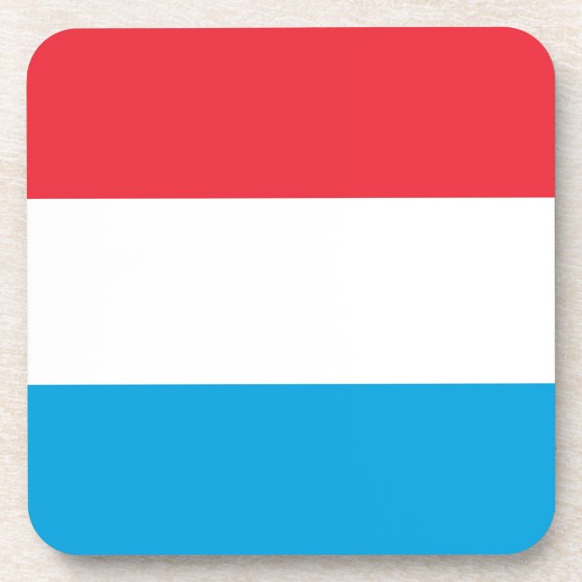 Luxembourg - Lëtzebuerg - Luxemburg Coaster (Front)